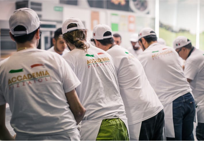Obuka u Accademia Pizzaioli učionici